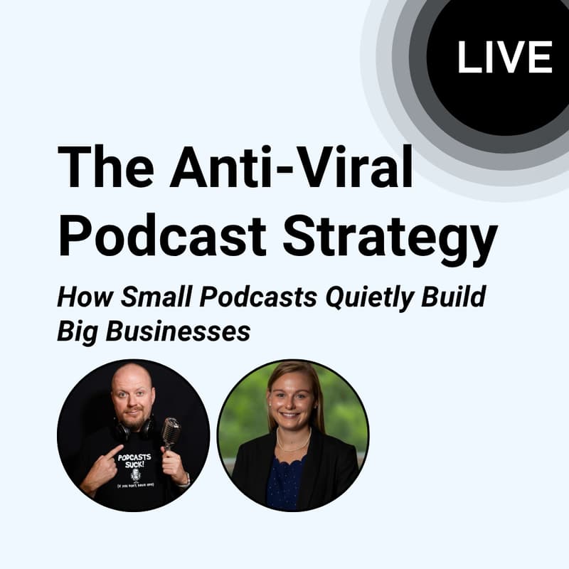 Cover Image for The Anti-Viral Podcast Strategy