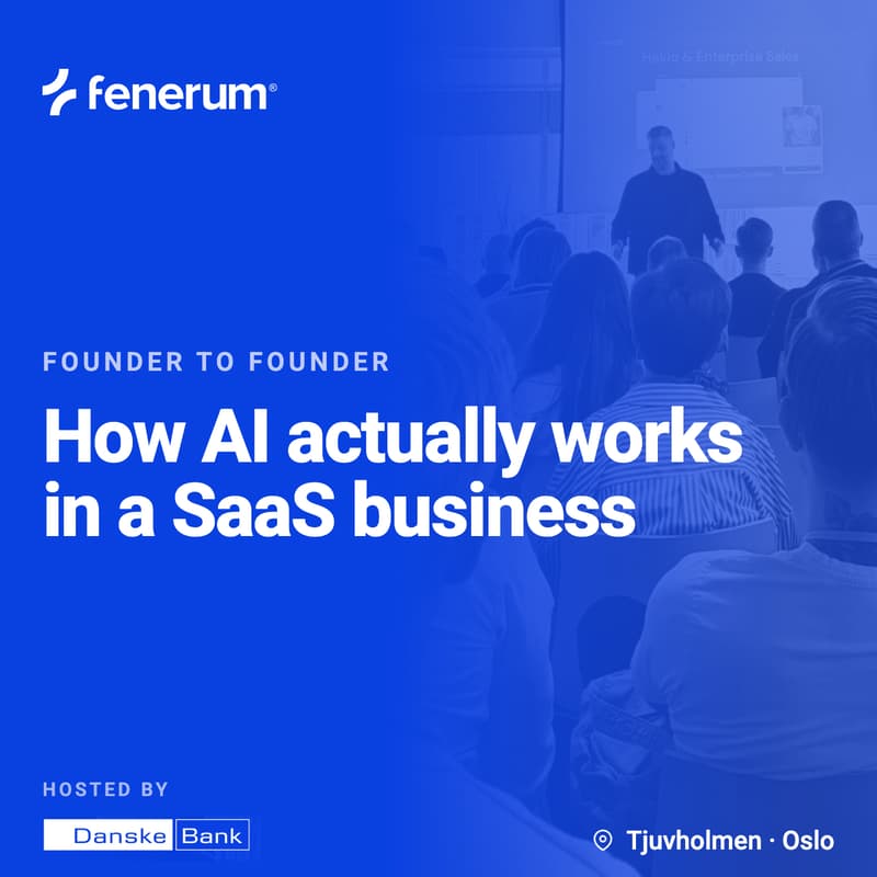 Cover Image for Founder to Founder: How AI Actually Works in a SaaS Business