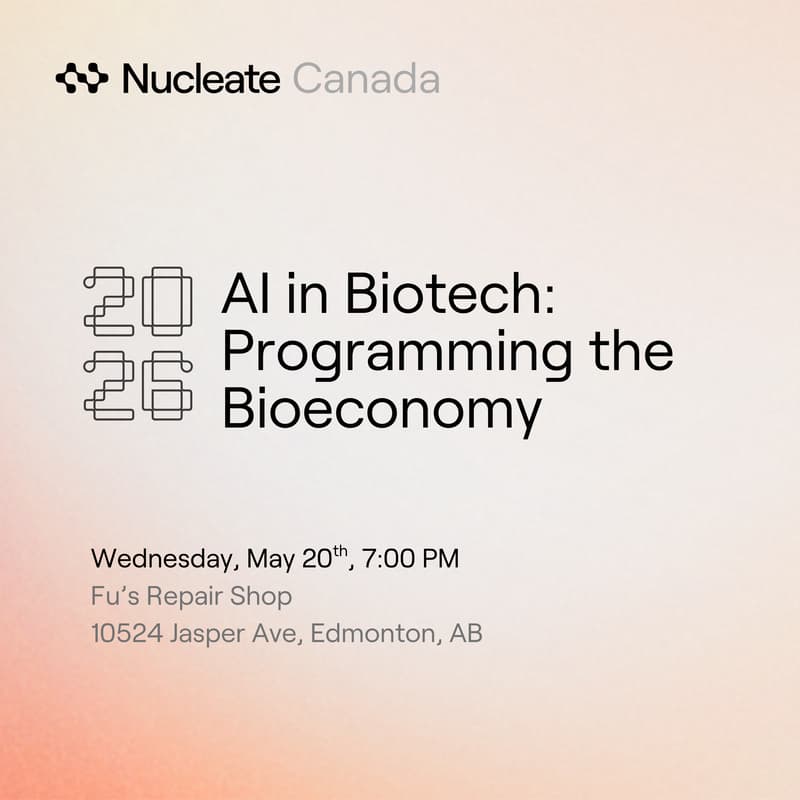 Cover Image for AI in Biotech: Programming the Bioeconomy + Nucleate Afterparty