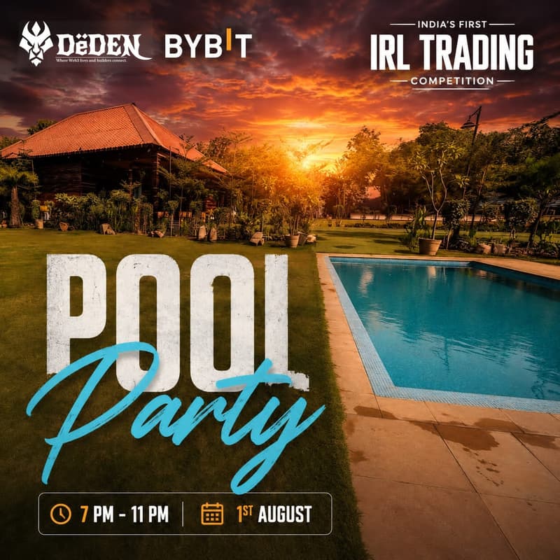 Cover Image for 🌊 Bybit × DeDen Pool Party
