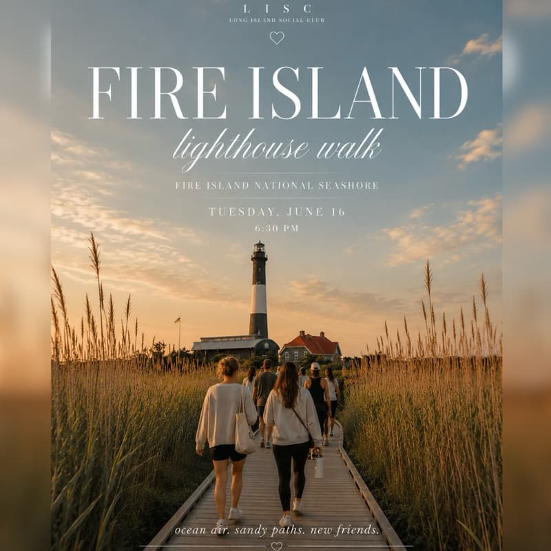 Cover Image for Fire Island Lighthouse Walk 🌊