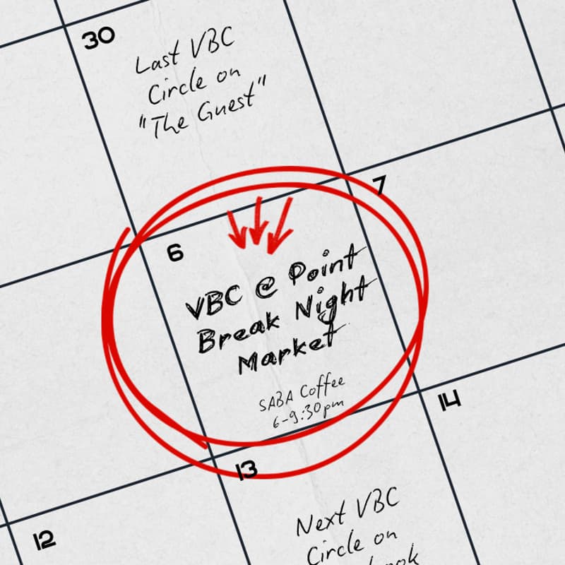 Cover Image for VBC Book Exchange @ SABA's Point Break Night Market