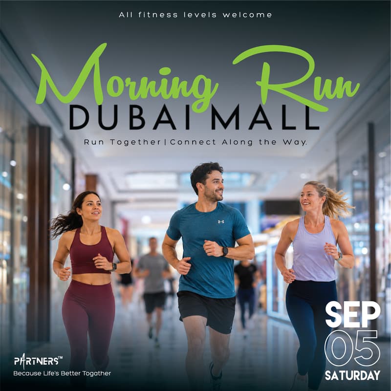 Cover Image for 🏃 DUBAI MALL MORNING RUN