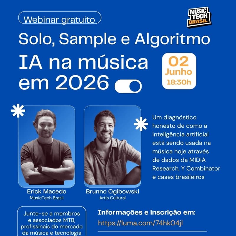 Cover Image for IA na música em 2026