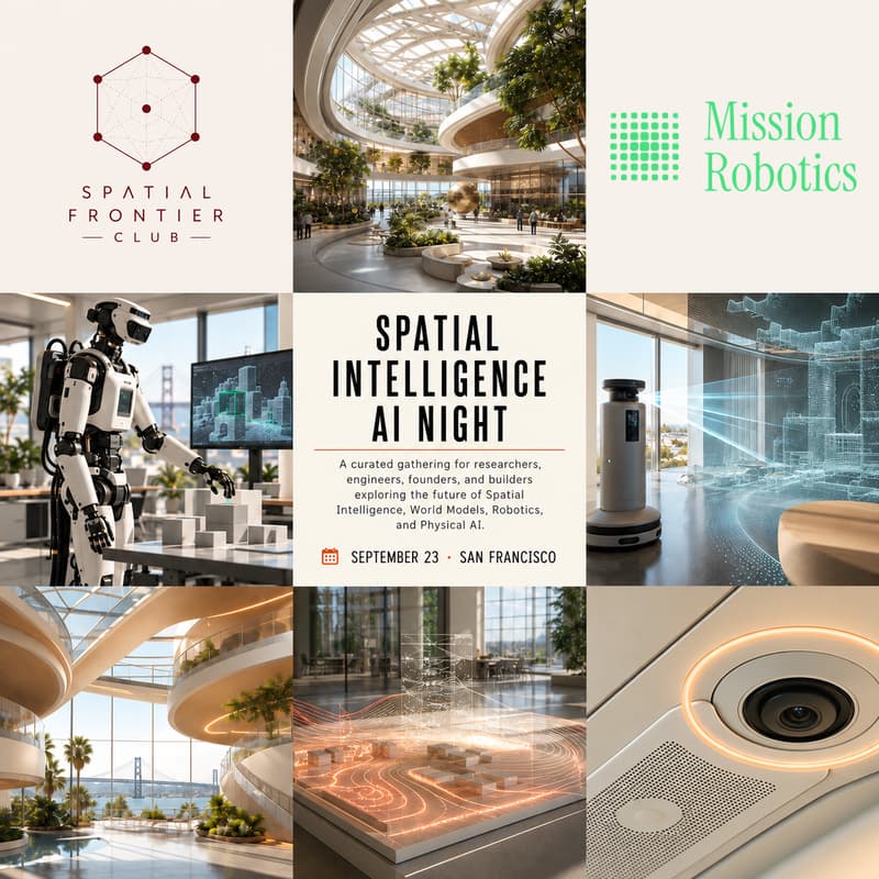 Cover Image for SFC × Mission Robotics: Spatial Intelligence Night