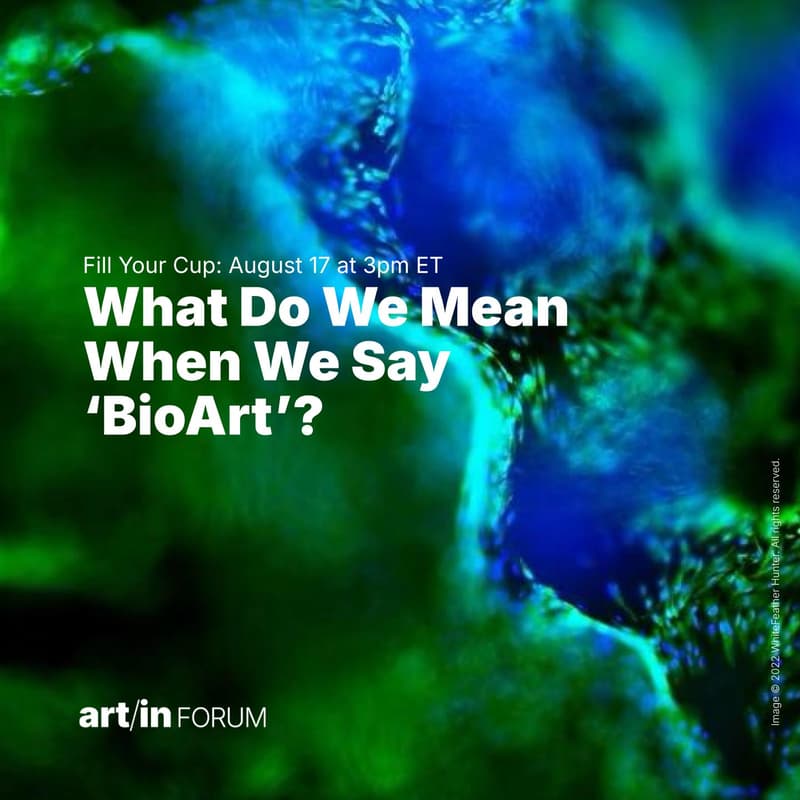 Cover Image for Fill Your Cup: BioArt in Canada
