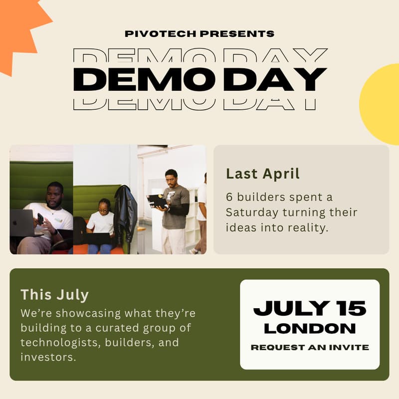 Cover Image for Conversations With Technologists: Demo day