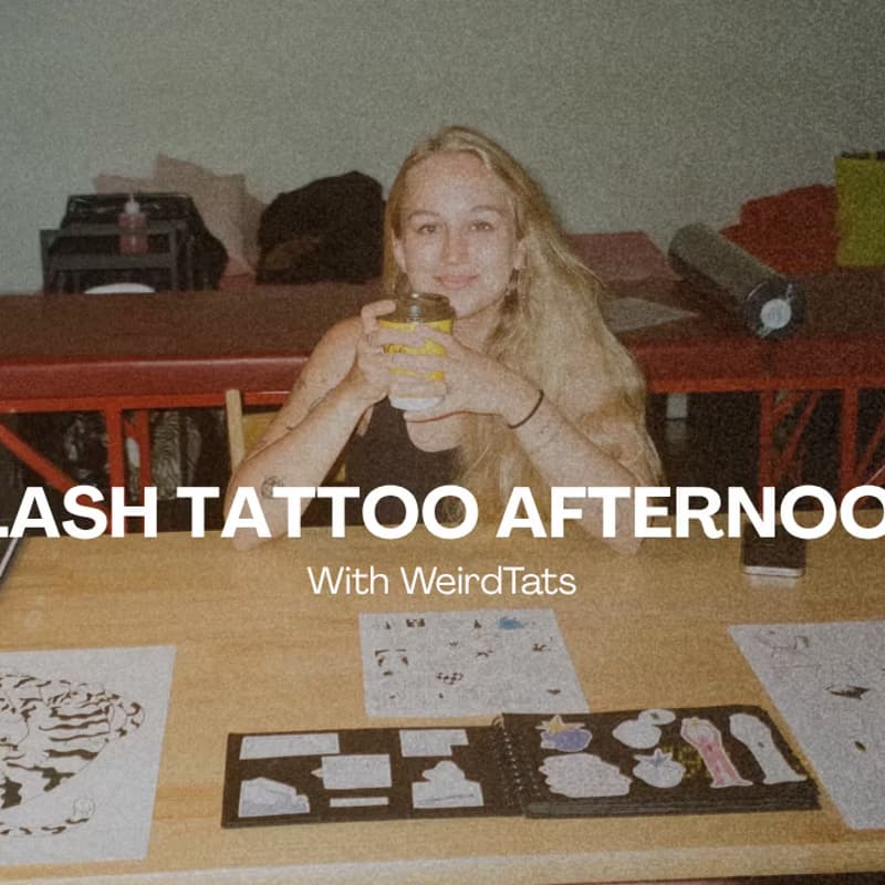 Cover Image for Flash Tattoos at Basel Art Summer Camp