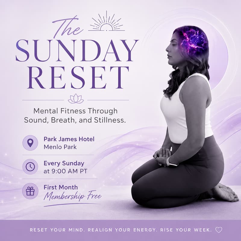 Cover Image for Breathwork, Meditation and Sound Bath Immersion