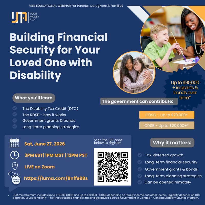 Cover Image for Building Financial Security for Your Loved One with a Disability — A Free Educational Webinar