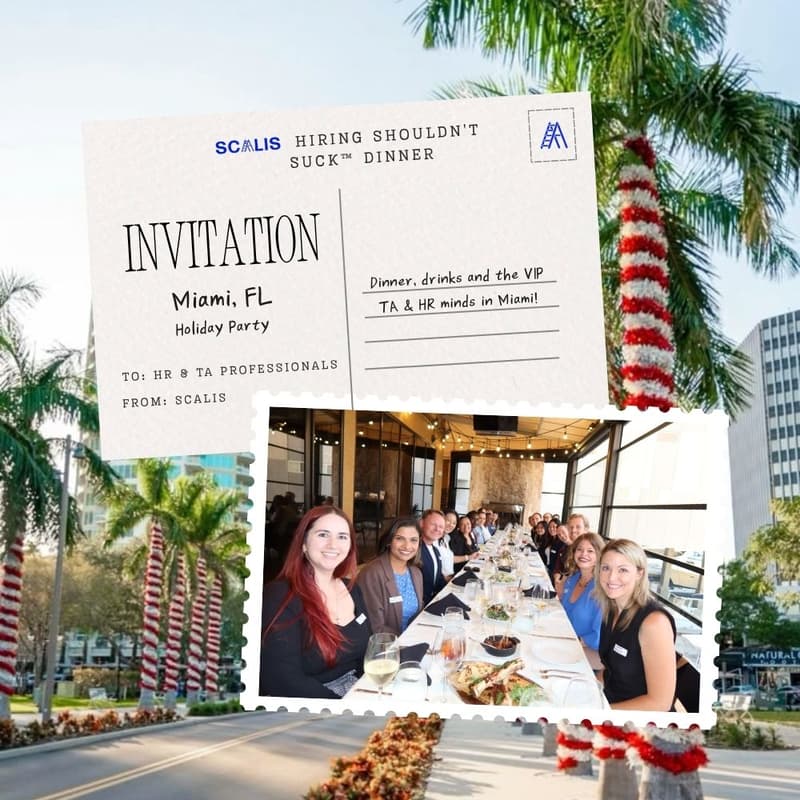 Cover Image for Hiring Shouldn't Suck™ Dinner (Miami - 12/8/26)