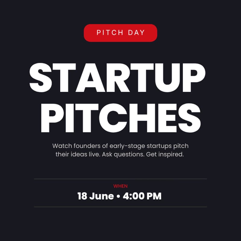 Cover Image for Startup Pitch Day • UtrechtInc
