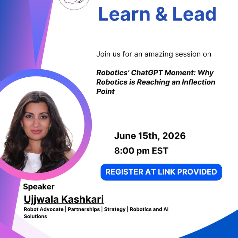 Cover Image for AWAAI Learn & Lead with Ujjwala Kashkari