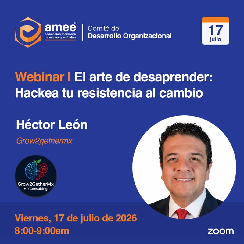 Cover Image for Webinar | El arte de desaprender: Hackea tu resistencia al cambio por Héctor León