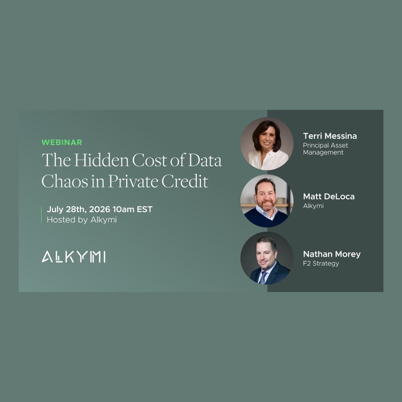 Cover Image for Webinar: The Hidden Cost of Data Chaos in Private Credit