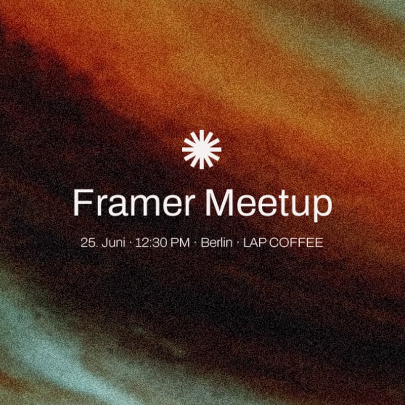Cover Image for Framer Coffee Meetup