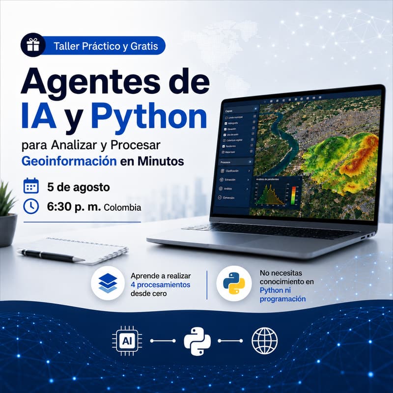 Cover Image for Inteligencia Artificial para la Geoinformación - Taller Práctico Gratuito
