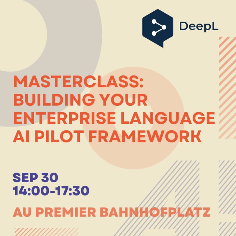 Cover Image for Masterclass: Building Your Enterprise Language AI Pilot Framework