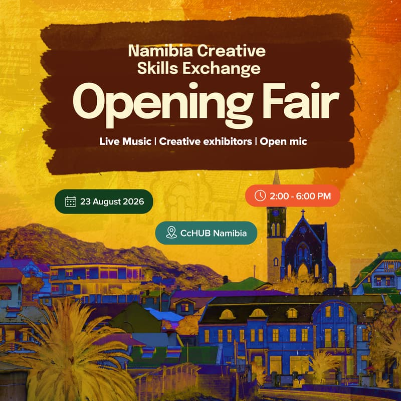 Cover Image for RSVP - Namibia Creatives Opening Fair and Creatives Showcase