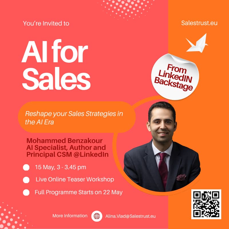 Cover Image for AI for Sales Free Teaser Workshop
