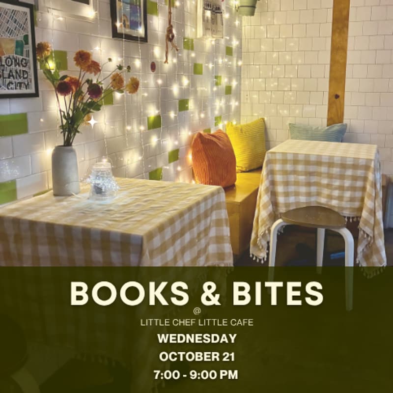 Cover Image for Books & Bites @ Little Chef Little Cafe