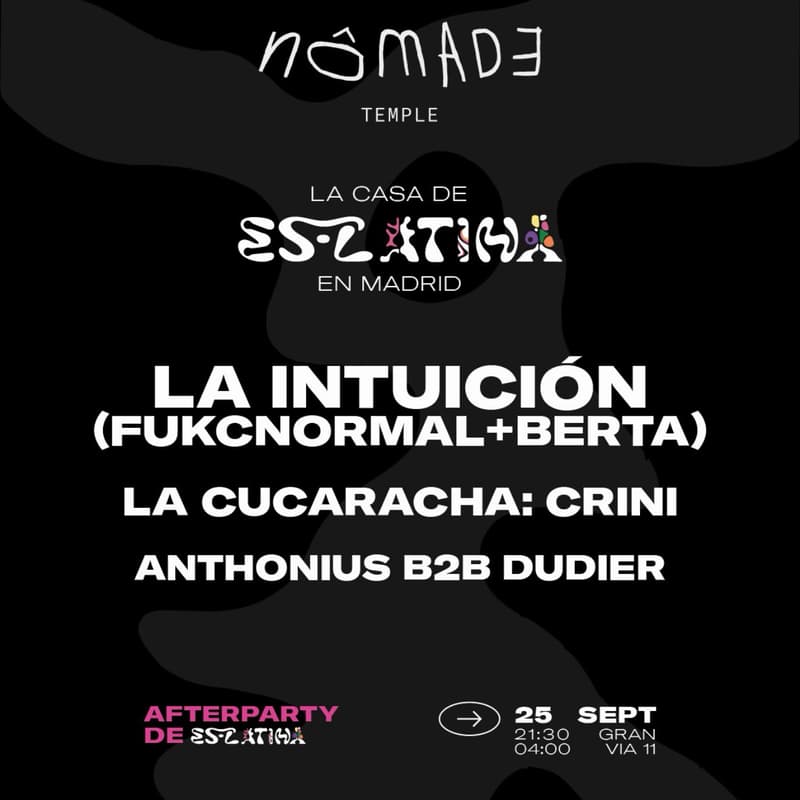 Cover Image for ES LATINA X Nômade Temple Madrid