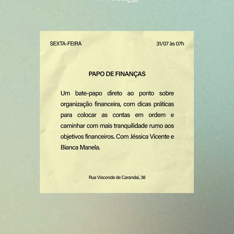 Cover Image for Finanças com Jessica e Bianca
