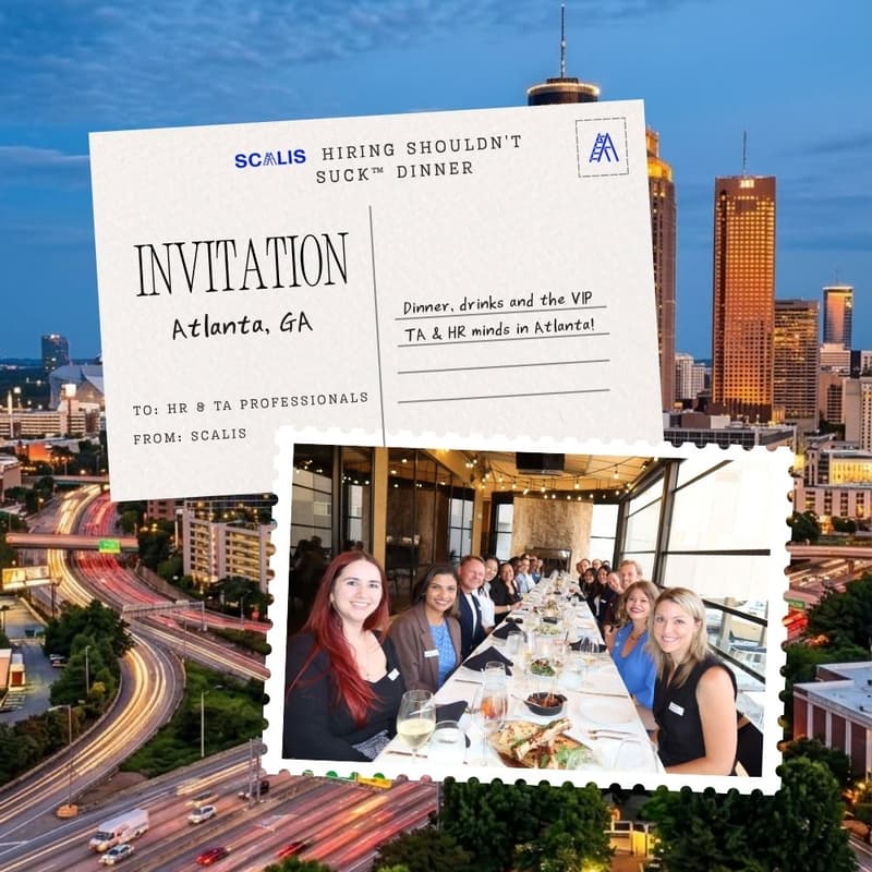 Cover Image for Hiring Shouldn't Suck™ Dinner (Atlanta - 12/3/26)