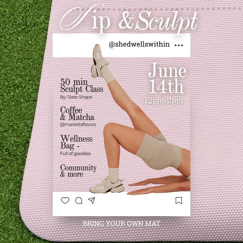 Cover Image for Sip & Sculpt