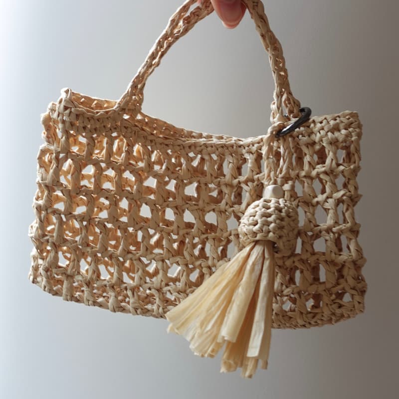Cover Image for Summer Crochet Workshop: Raffia Bag Charm