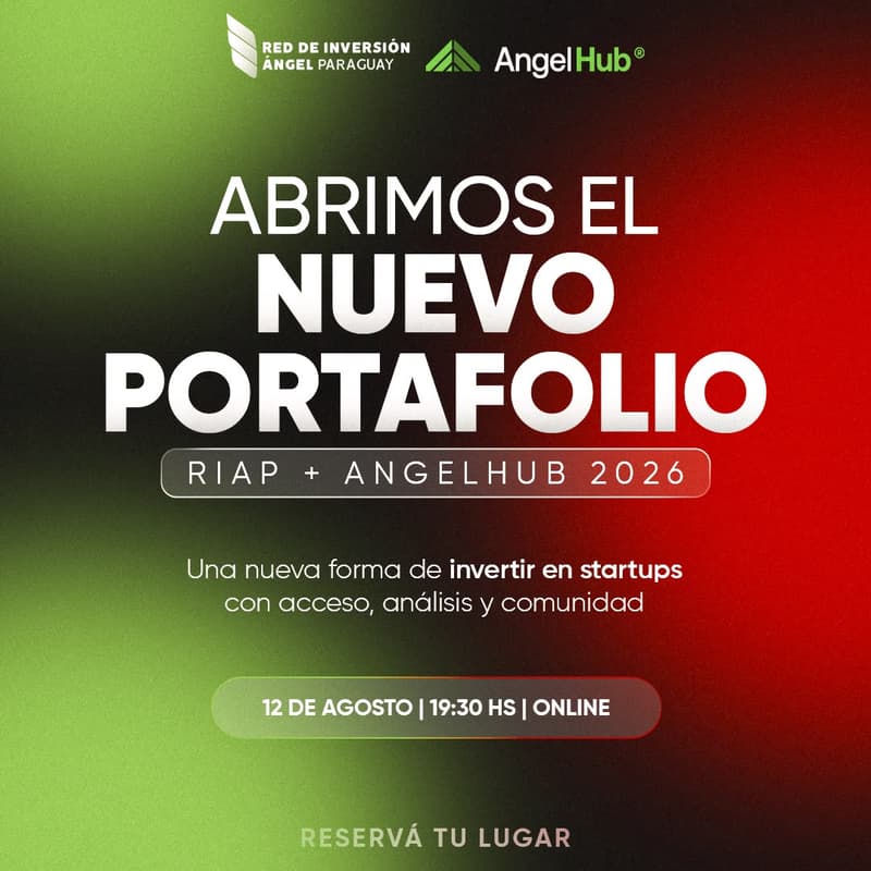 Cover Image for Lanzamiento Portafolio RIAP + AngelHub 2026