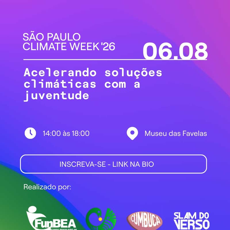 Cover Image for São Paulo Climate Week 2026: Acelerando soluções climáticas com a juventude