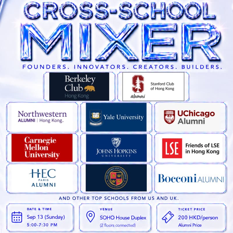 Cover Image for Cross-School Mixer @ SOHO HOUSE Duplex