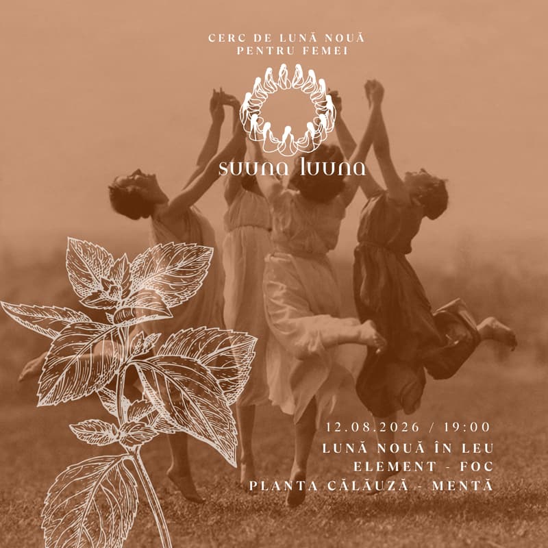 Cover Image for Cerc de lună nouă pentru femei - SUUNA LUUNA (august 2026)