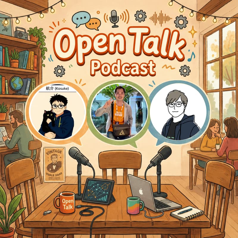 Cover Image for Open Talk #003 | Enomoto, Kihara, Kirimoto
