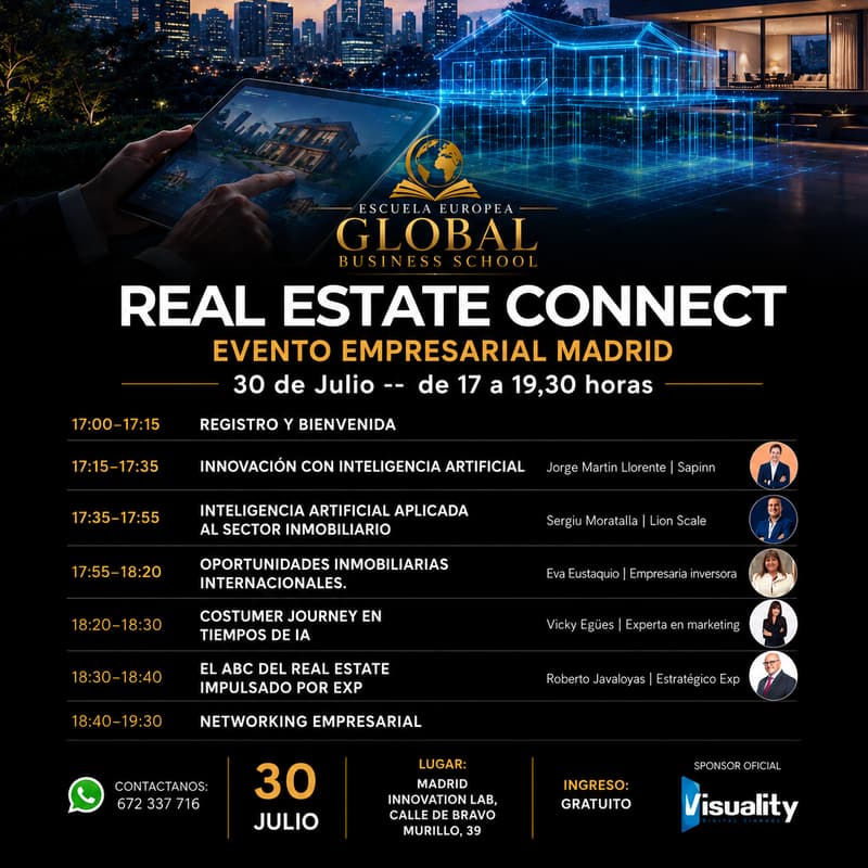 Cover Image for 30/07 MADRID - REAL ESTATE CONNECT