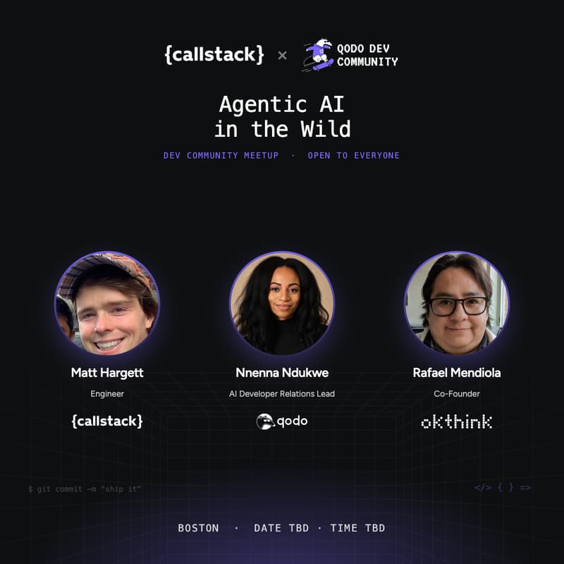 Cover Image for Agentic AI in the Wild - Callstack & Qodo Dev Community