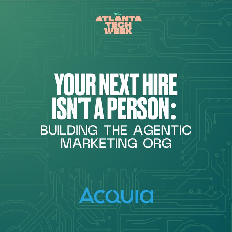 Cover Image for Your Next Hire Isn't a Person: Building the Agentic Marketing Org