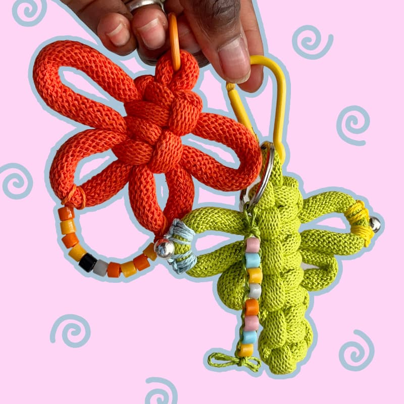 Cover Image for Buggy Bag Charms: Critter-Inspired Chunky Knots with Sitoë Thiam