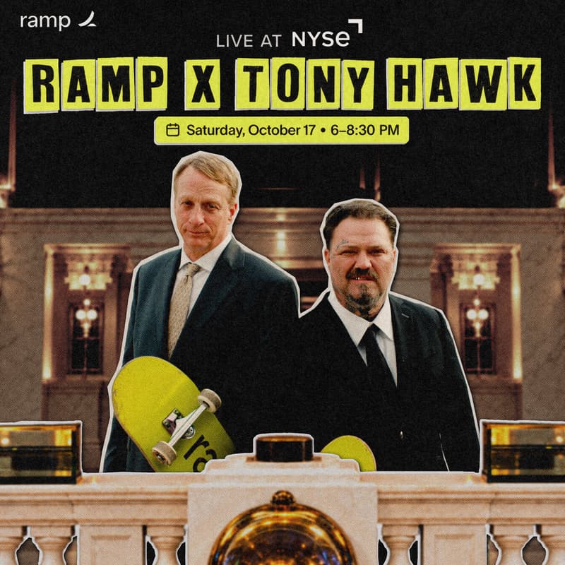 Cover Image for Ramp x Tony Hawk - LIVE at the New York Stock Exchange