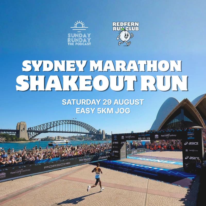 Cover Image for SYDNEY MARATHON SHAKE OUT RUN