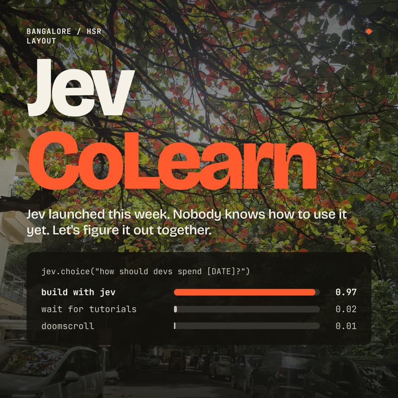 Cover Image for Jev CoLearn: Cafe Co-Learning Jev in HSR