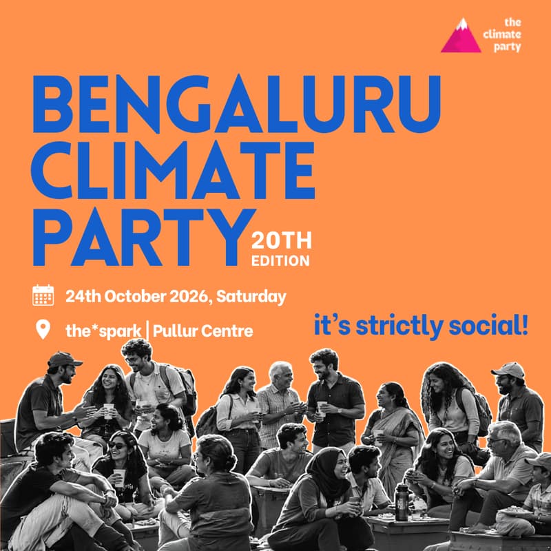 Cover Image for Bengaluru Climate Party | Strictly social!