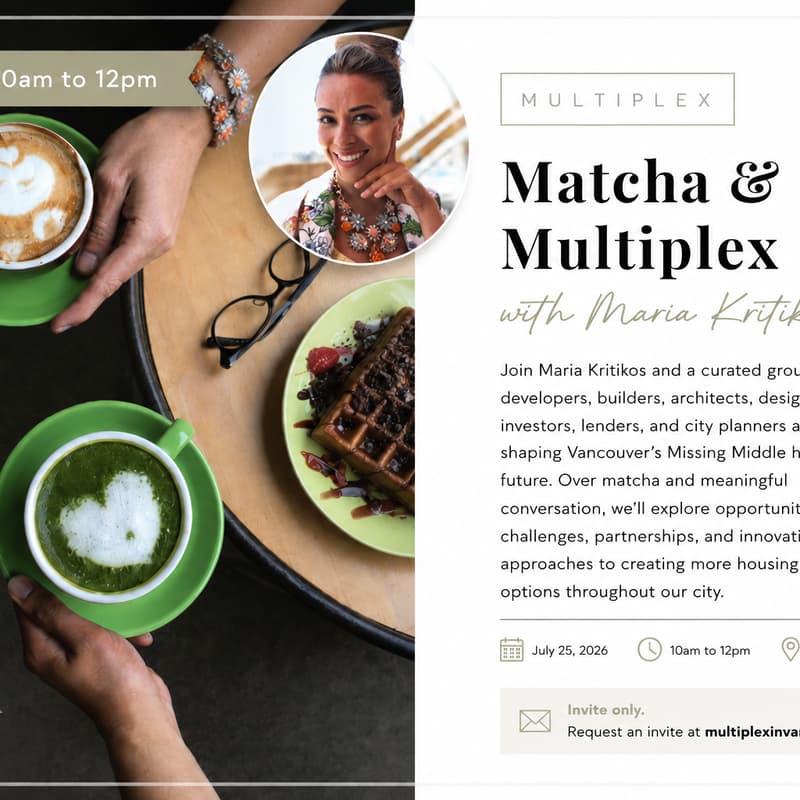 Cover Image for Multiplex & Matcha with Maria Kritikos