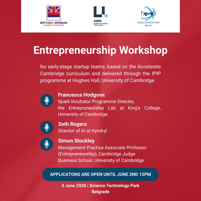 Cover Image for Entrepreneurship Workshop