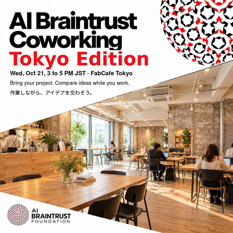 Cover Image for AI Braintrust Coworking: Tokyo Edition