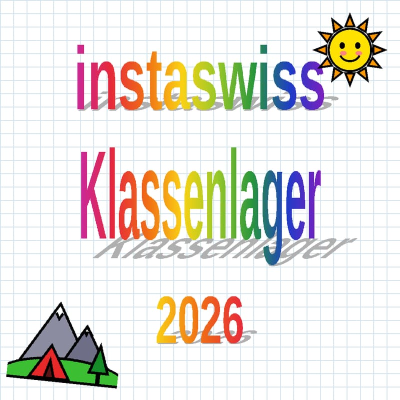 Cover Image for instaswiss - Klassenlager 2026 🎒🪩