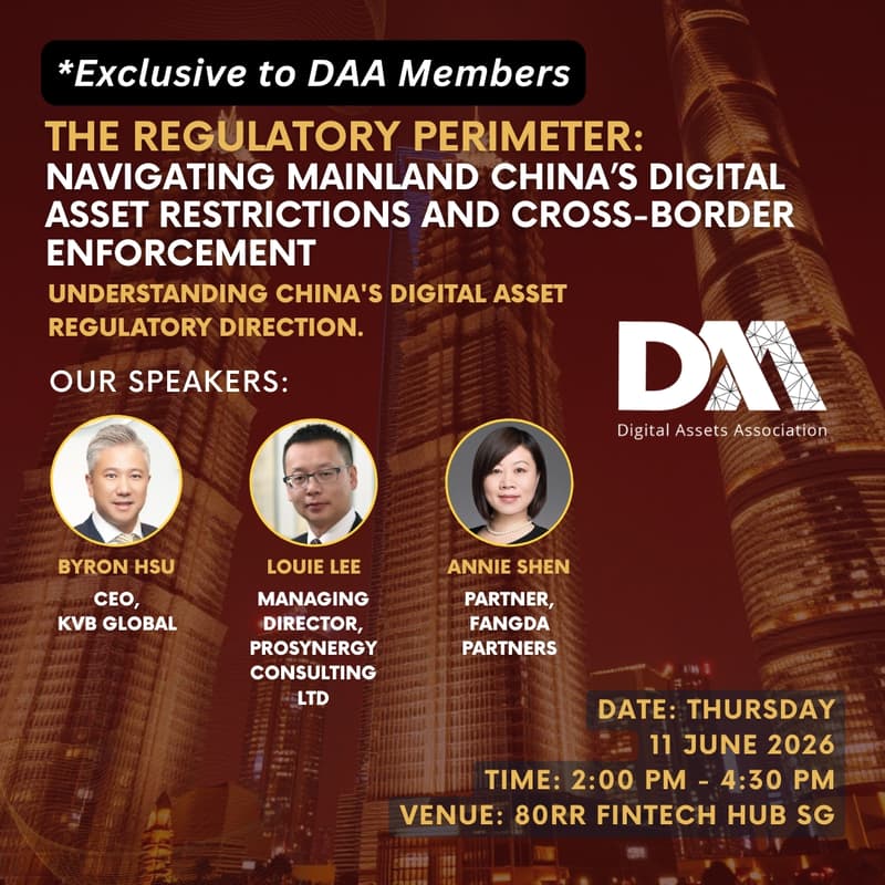 Cover Image for The Regulatory Perimeter: Navigating Mainland China's Digital Asset Restrictions and Cross-Border Enforcement