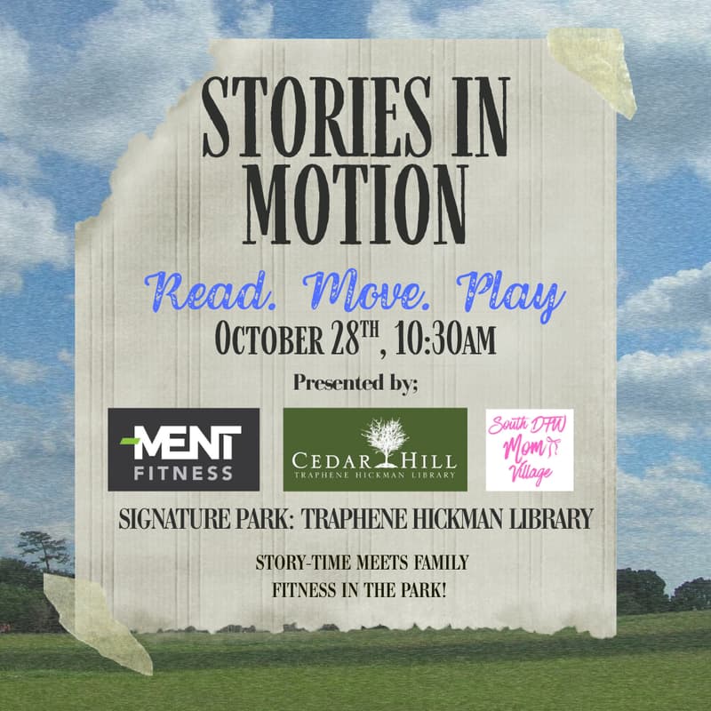 Cover Image for October 28th: Stories In Motion: Traphene Hickman Library & Ment Fitness