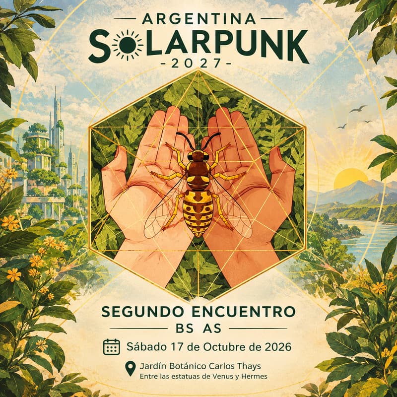 Cover Image for 🌞 Argentina Solarpunk 2027 | Segundo encuentro Buenos Aires🌱